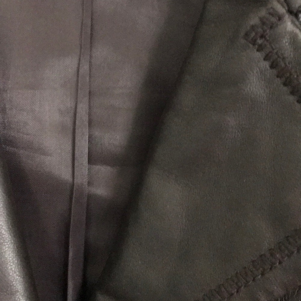 Dark Brown Leather Lightweight Jacket. - image 4